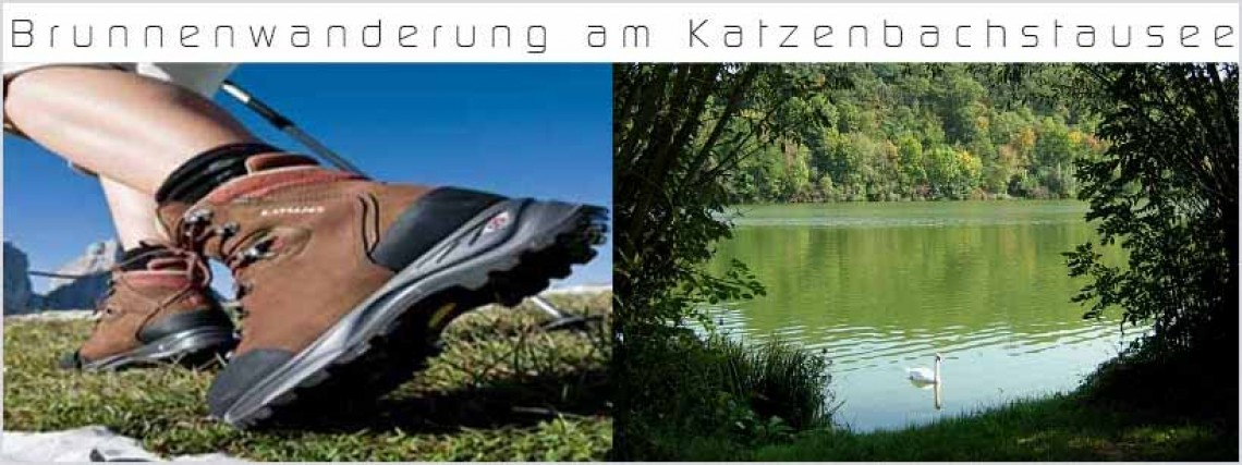 Brunnenwanderweg am Katzenbachstausee
