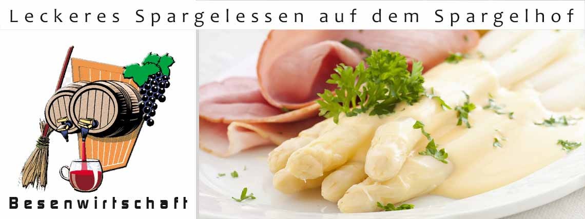 Leckeres Spargelessen auf dem Spargelhof