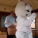 Osterhäsleszügle (Dampfzug) Münsingen- Engstingen