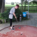Minigolfen am Monrepos am 11.08.2012