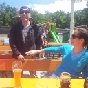 Radtour zum Bootshaus Marbach am 23.06.2013 